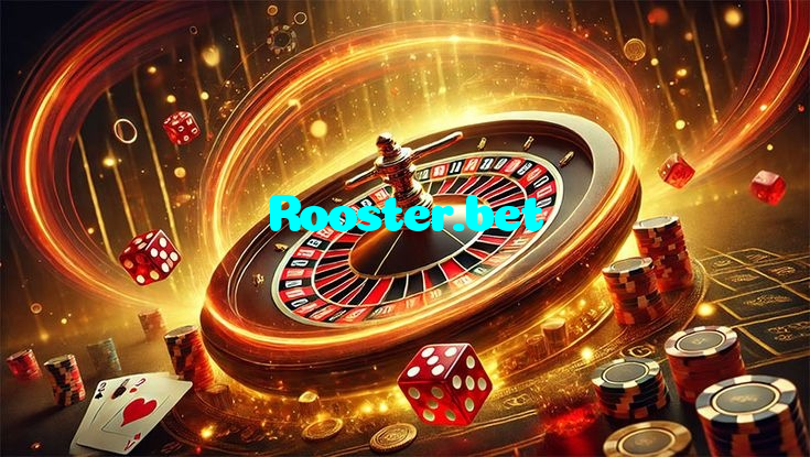 Rooster.bet casino presented on mobile device in Pakistan with slots and live games